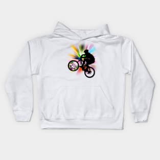 Bike Riding Kids Hoodie